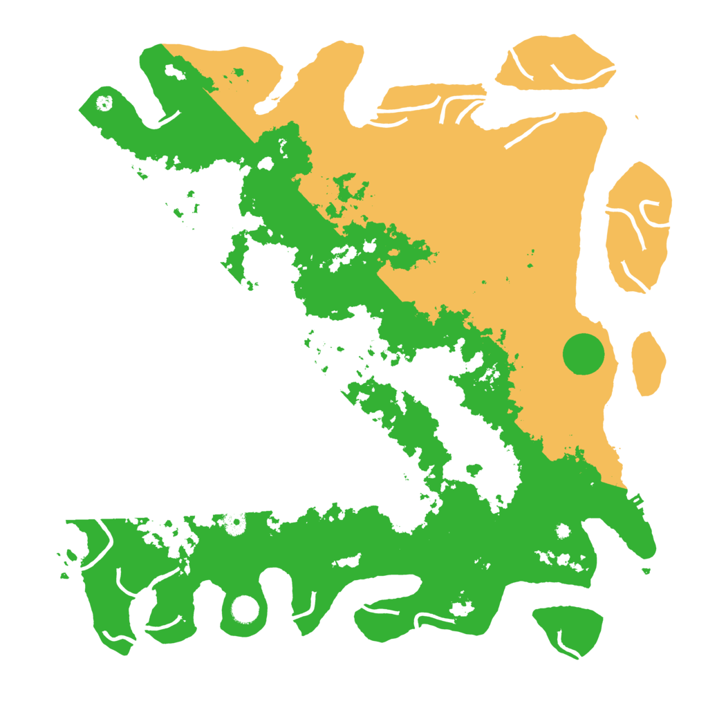 Biome Rust Map: Procedural Map, Size: 4500, Seed: 555375550