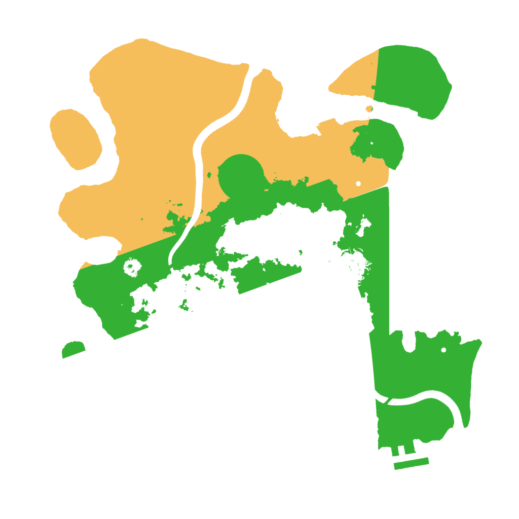 Biome Rust Map: Procedural Map, Size: 3000, Seed: 1613069551
