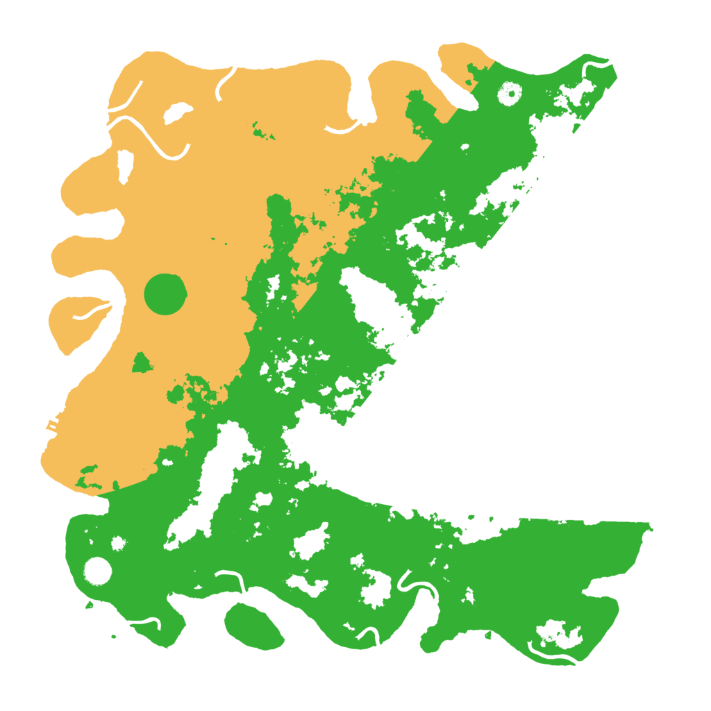 Biome Rust Map: Procedural Map, Size: 4500, Seed: 1127373456