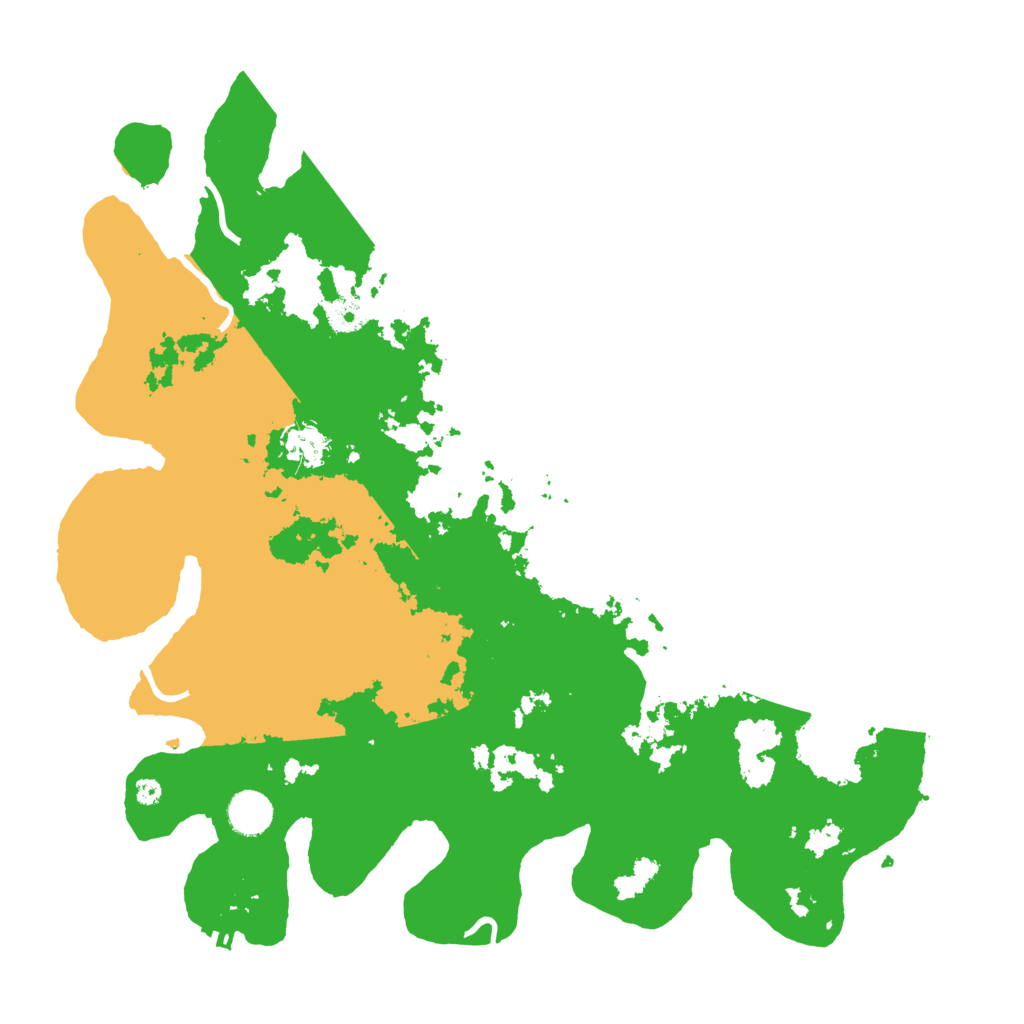 Biome Rust Map: Procedural Map, Size: 4000, Seed: 66777