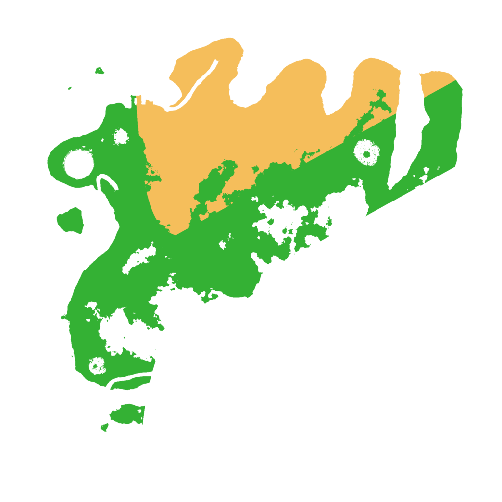 Biome Rust Map: Procedural Map, Size: 3000, Seed: 6778