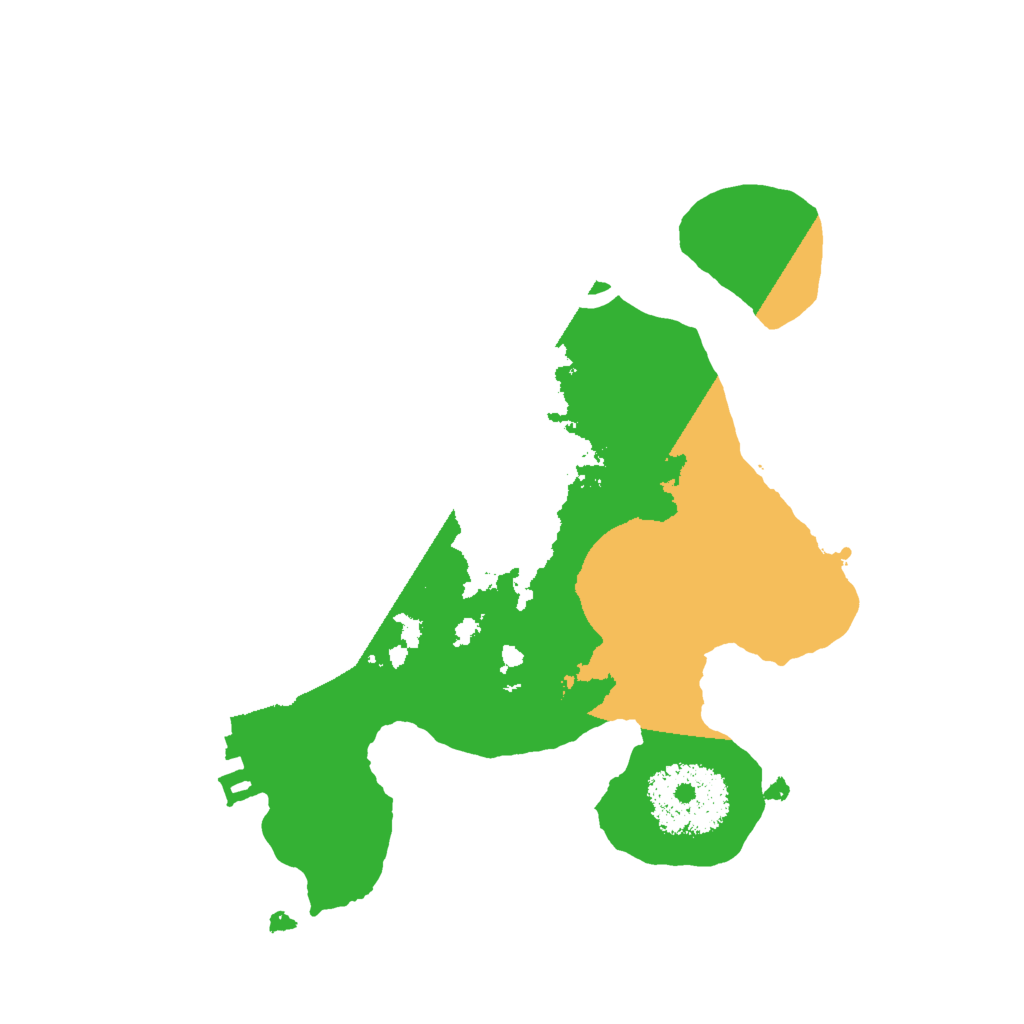 Biome Rust Map: Procedural Map, Size: 2025, Seed: 456346