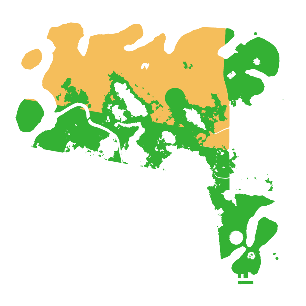 Biome Rust Map: Procedural Map, Size: 4000, Seed: 126514263