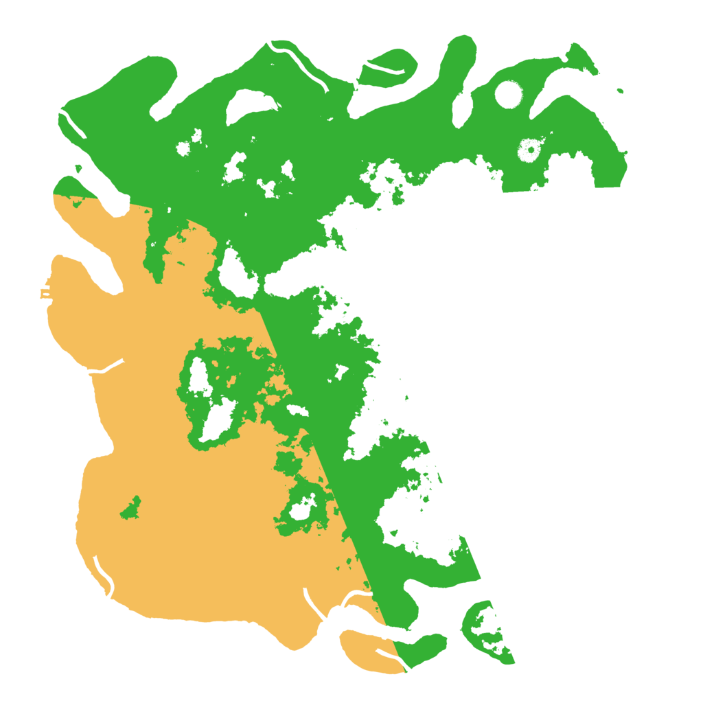 Biome Rust Map: Procedural Map, Size: 4500, Seed: 1900138109