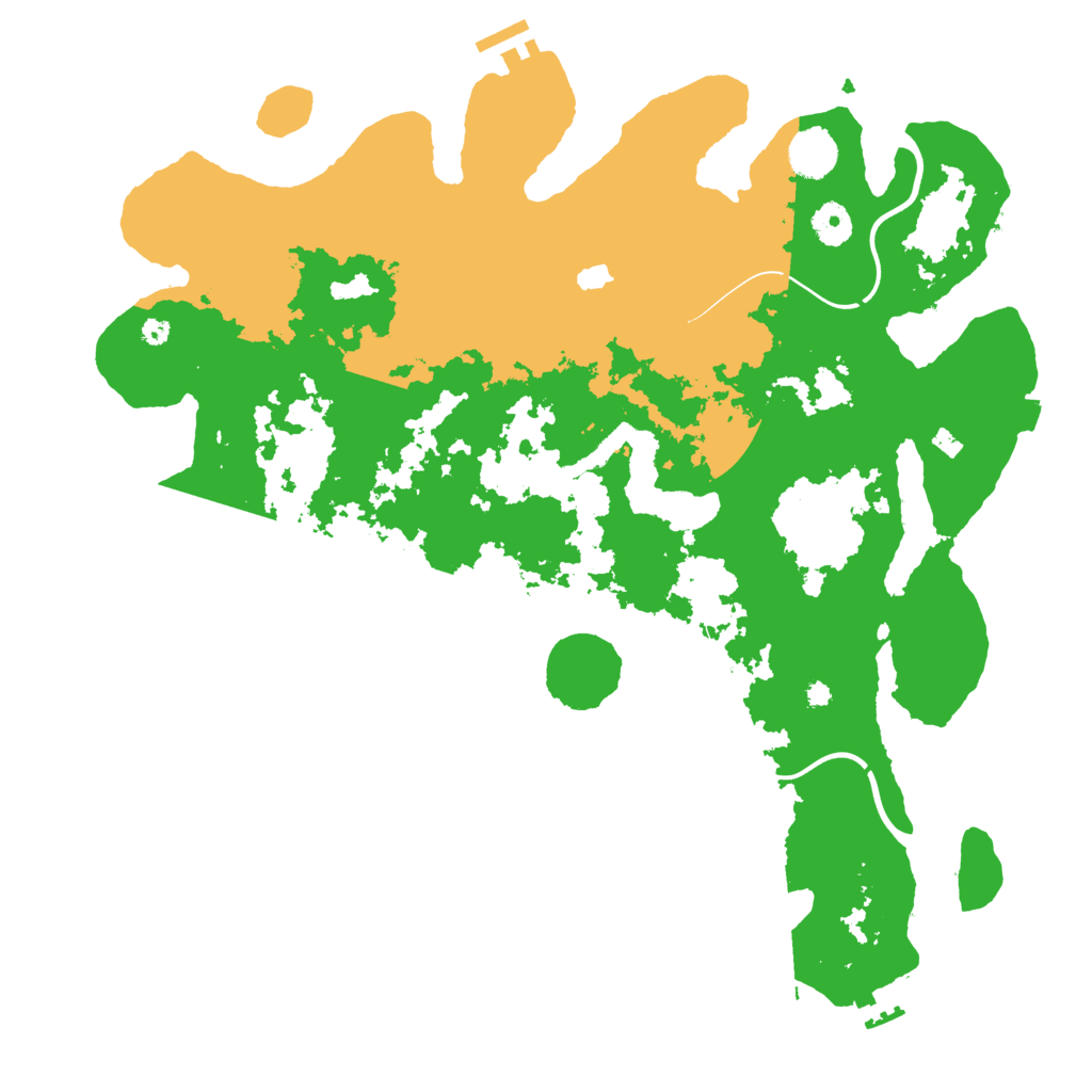 Biome Rust Map: Procedural Map, Size: 4000, Seed: 1579078472