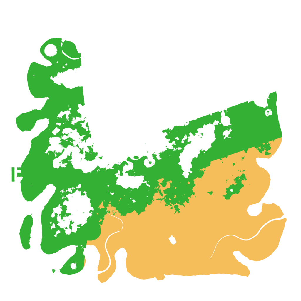 Biome Rust Map: Procedural Map, Size: 4250, Seed: 1719973507