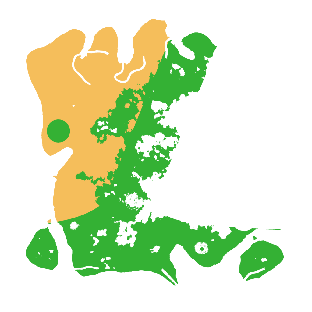 Biome Rust Map: Procedural Map, Size: 3580, Seed: 742797