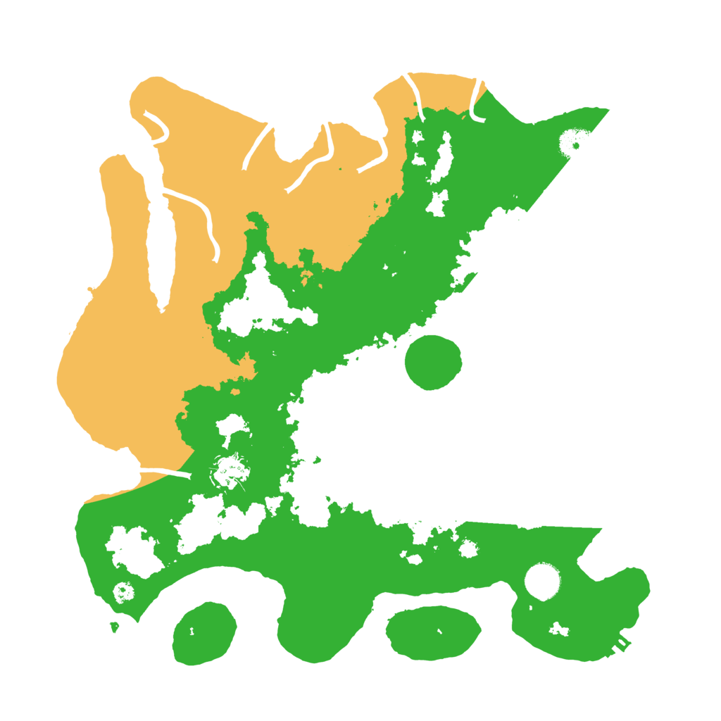 Biome Rust Map: Procedural Map, Size: 3550, Seed: 775282