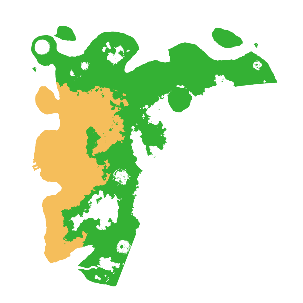 Biome Rust Map: Procedural Map, Size: 3550, Seed: 584211