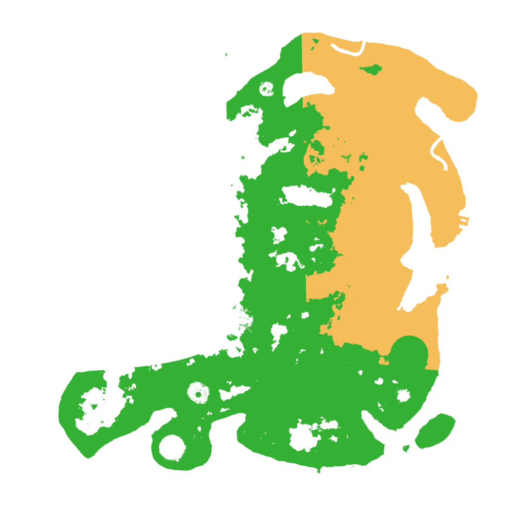 Biome Rust Map: Procedural Map, Size: 3550, Seed: 935224