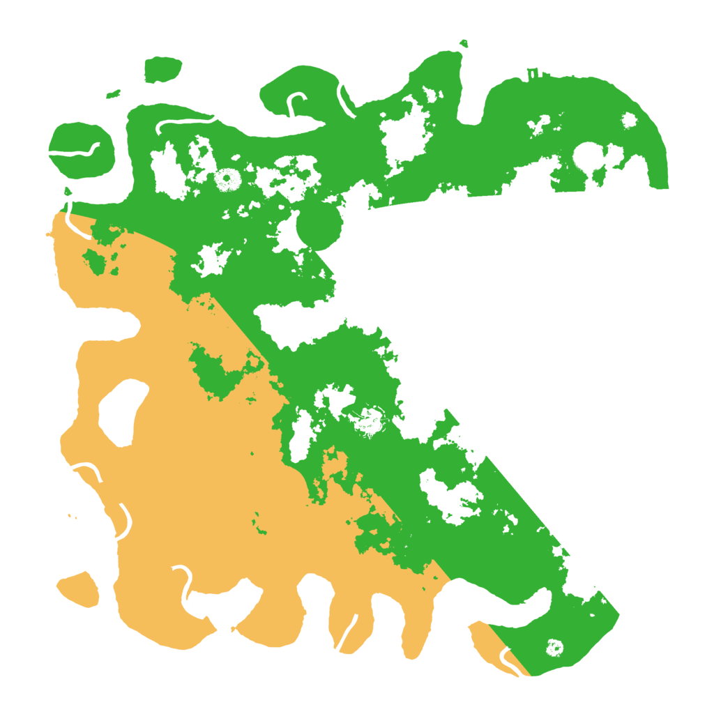 Biome Rust Map: Procedural Map, Size: 4200, Seed: 133780085