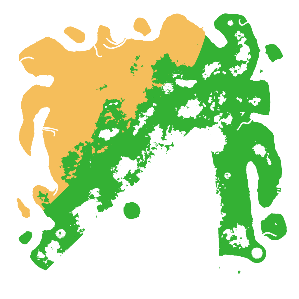 Biome Rust Map: Procedural Map, Size: 4800, Seed: 494129303