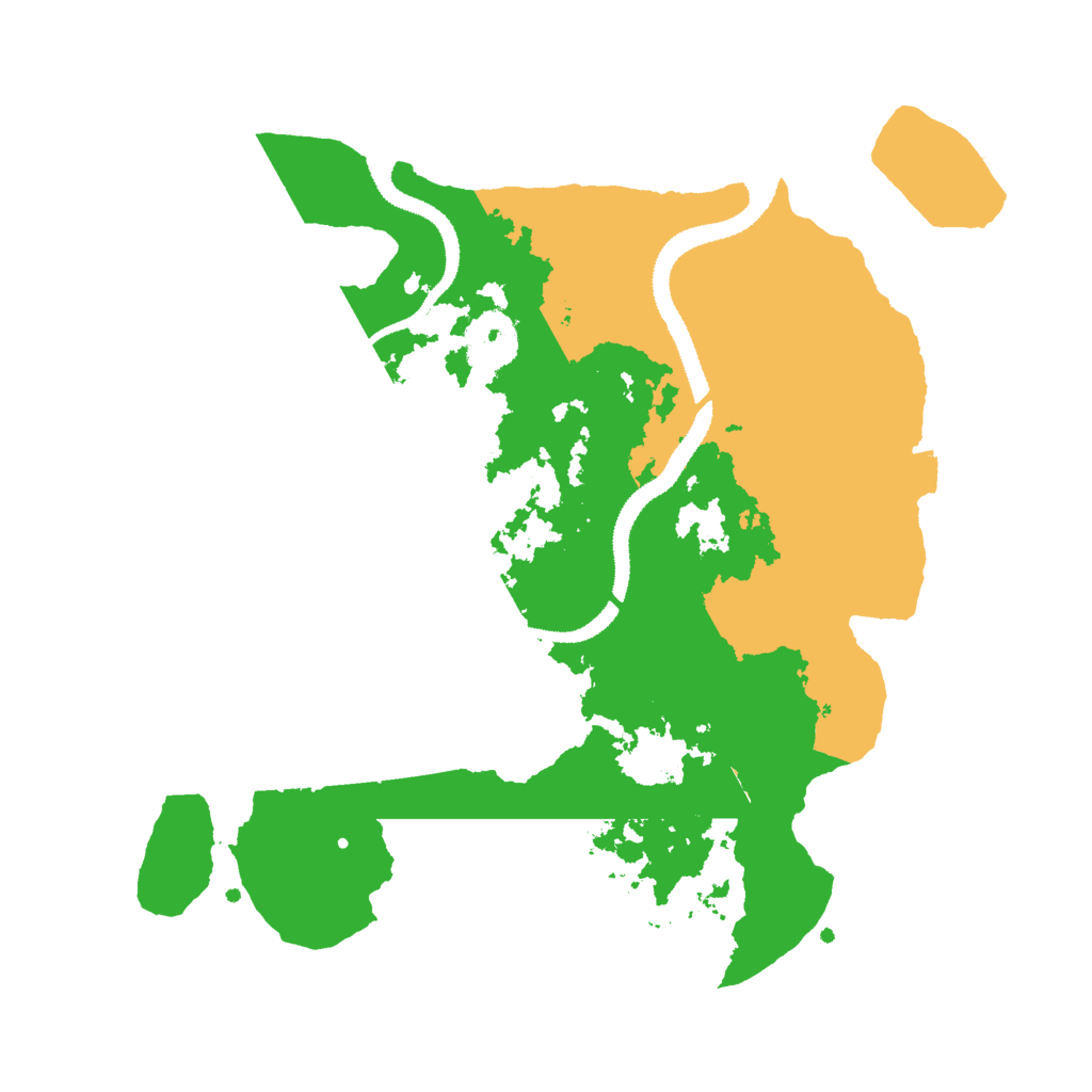 Biome Rust Map: Procedural Map, Size: 3000, Seed: 8716