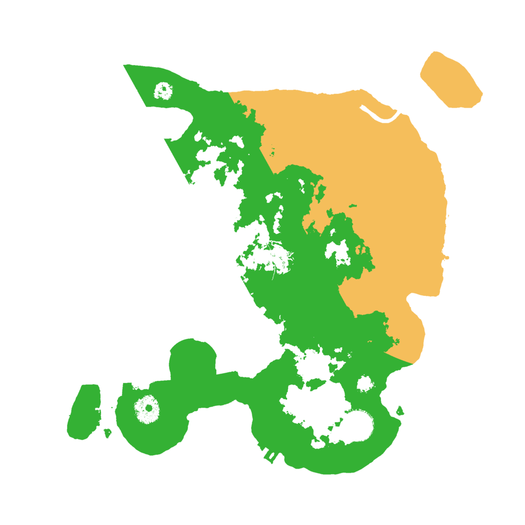 Biome Rust Map: Procedural Map, Size: 3000, Seed: 8716