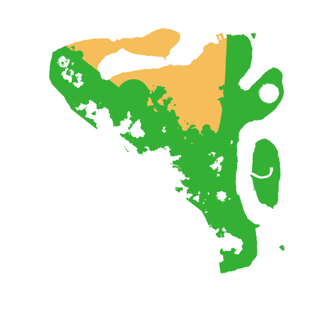 Biome Rust Map: Procedural Map, Size: 2800, Seed: 707428298