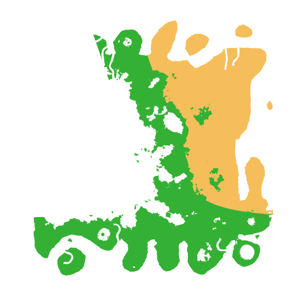 Biome Rust Map: Procedural Map, Size: 3550, Seed: 626146