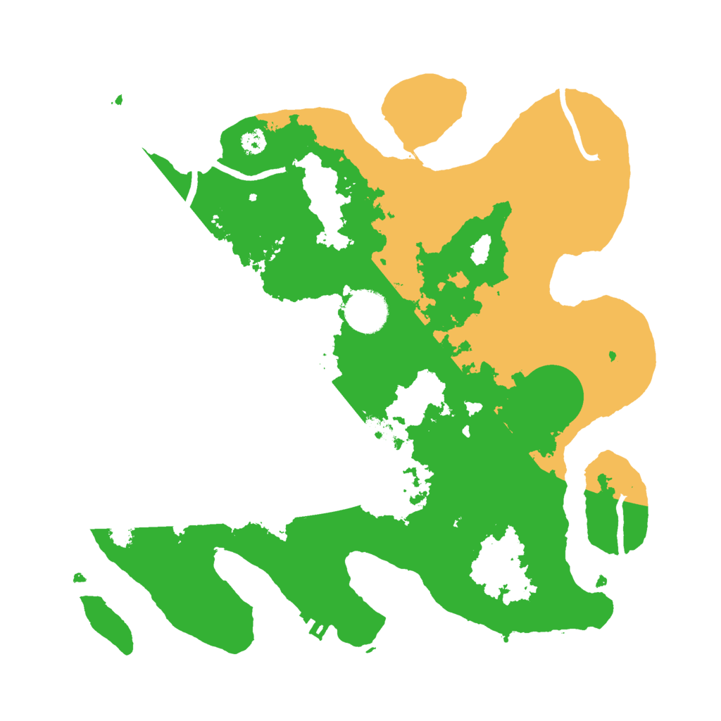 Biome Rust Map: Procedural Map, Size: 3000, Seed: 1838446478