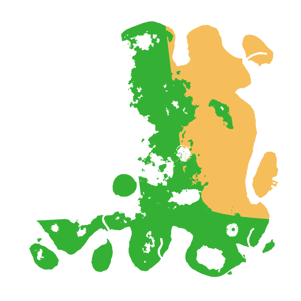 Biome Rust Map: Procedural Map, Size: 3540, Seed: 574080