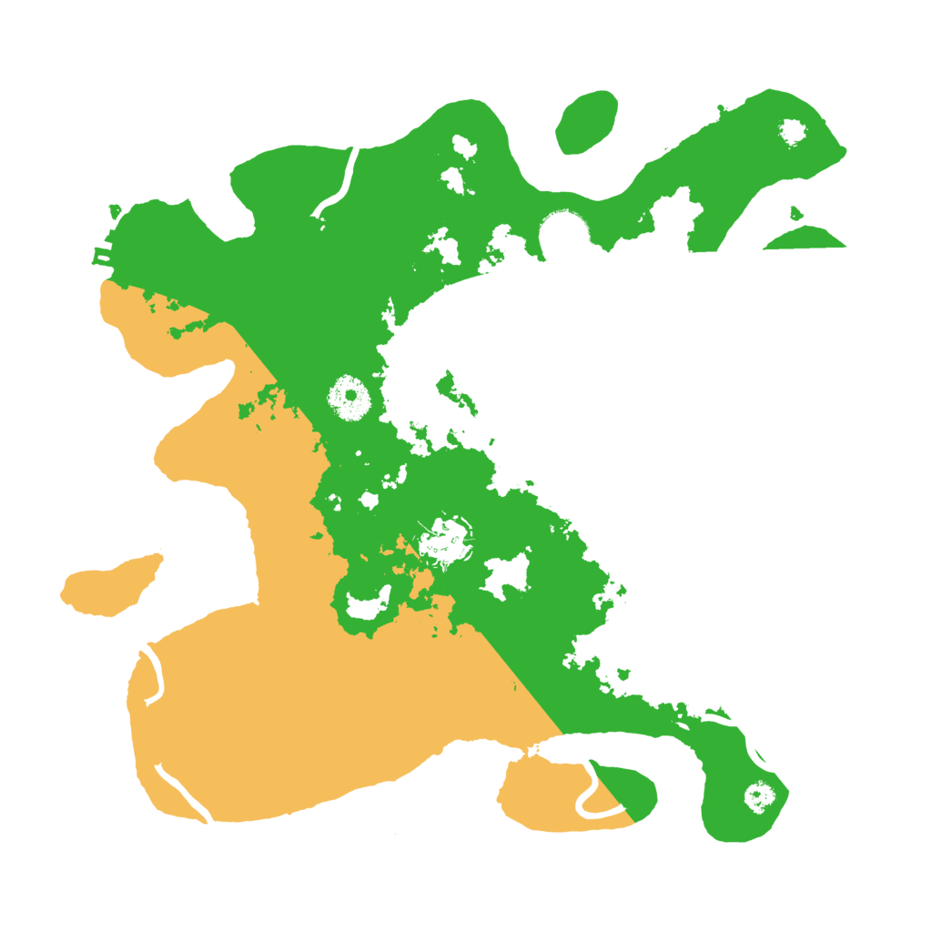 Biome Rust Map: Procedural Map, Size: 3275, Seed: 1337