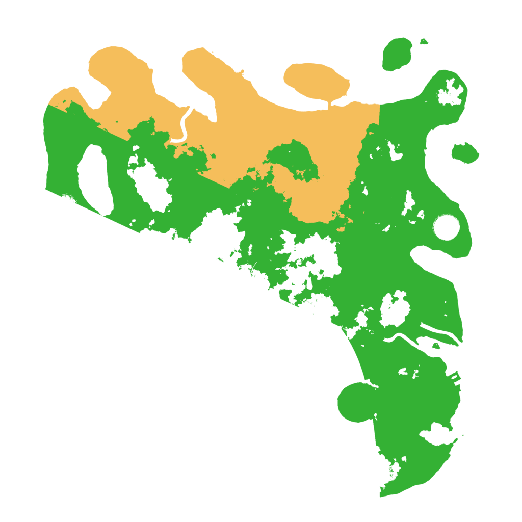 Biome Rust Map: Procedural Map, Size: 3550, Seed: 554932