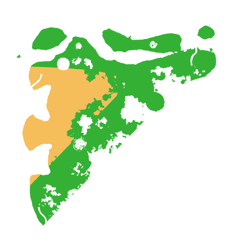 Biome Rust Map: Procedural Map, Size: 3550, Seed: 360362