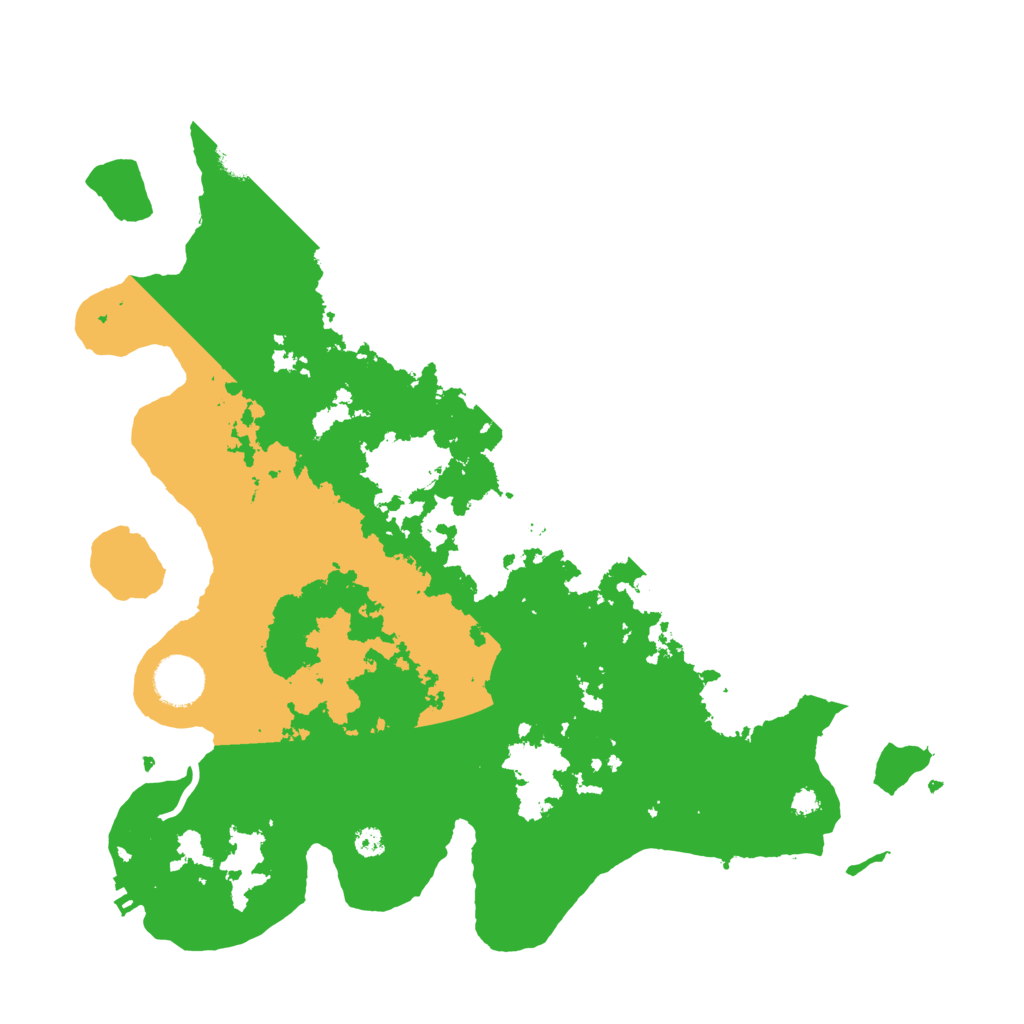 Biome Rust Map: Procedural Map, Size: 3550, Seed: 522277