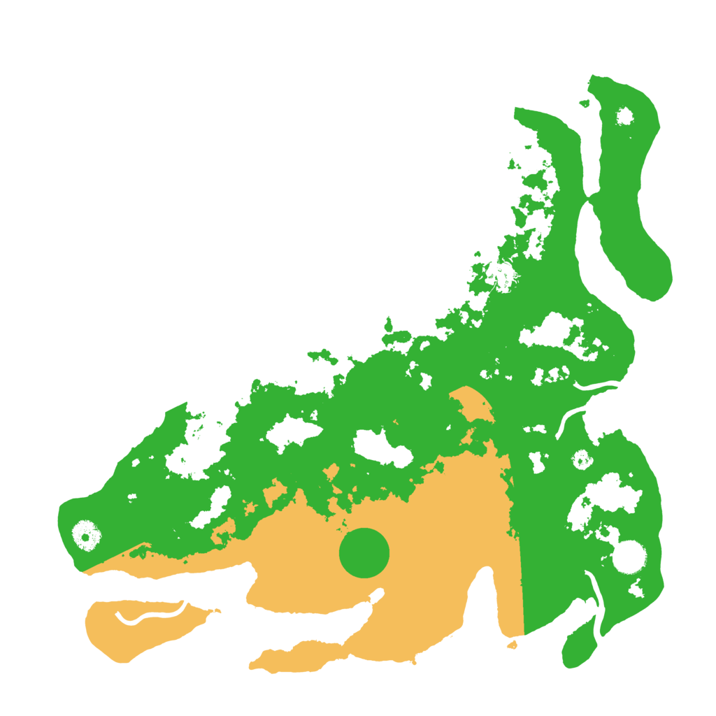 Biome Rust Map: Procedural Map, Size: 3750, Seed: 616223609