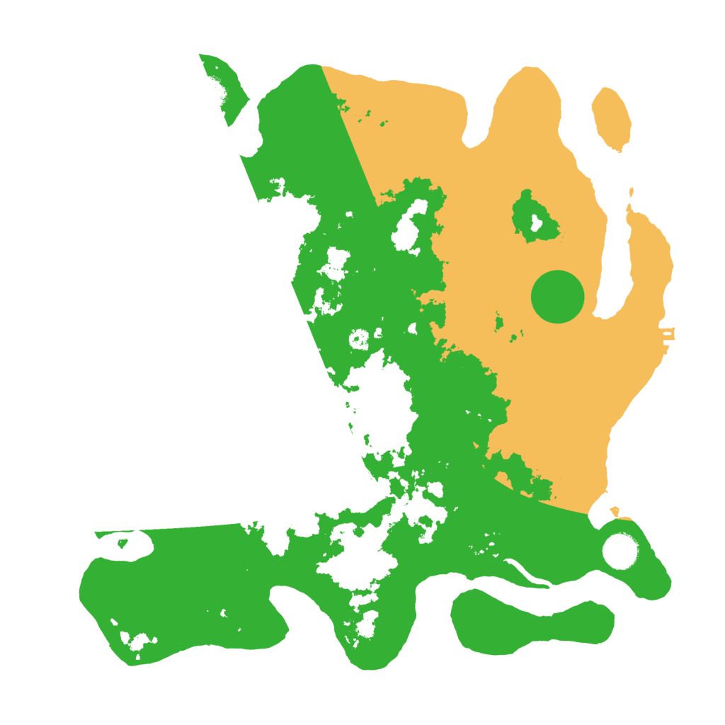 Biome Rust Map: Procedural Map, Size: 3590, Seed: 662680