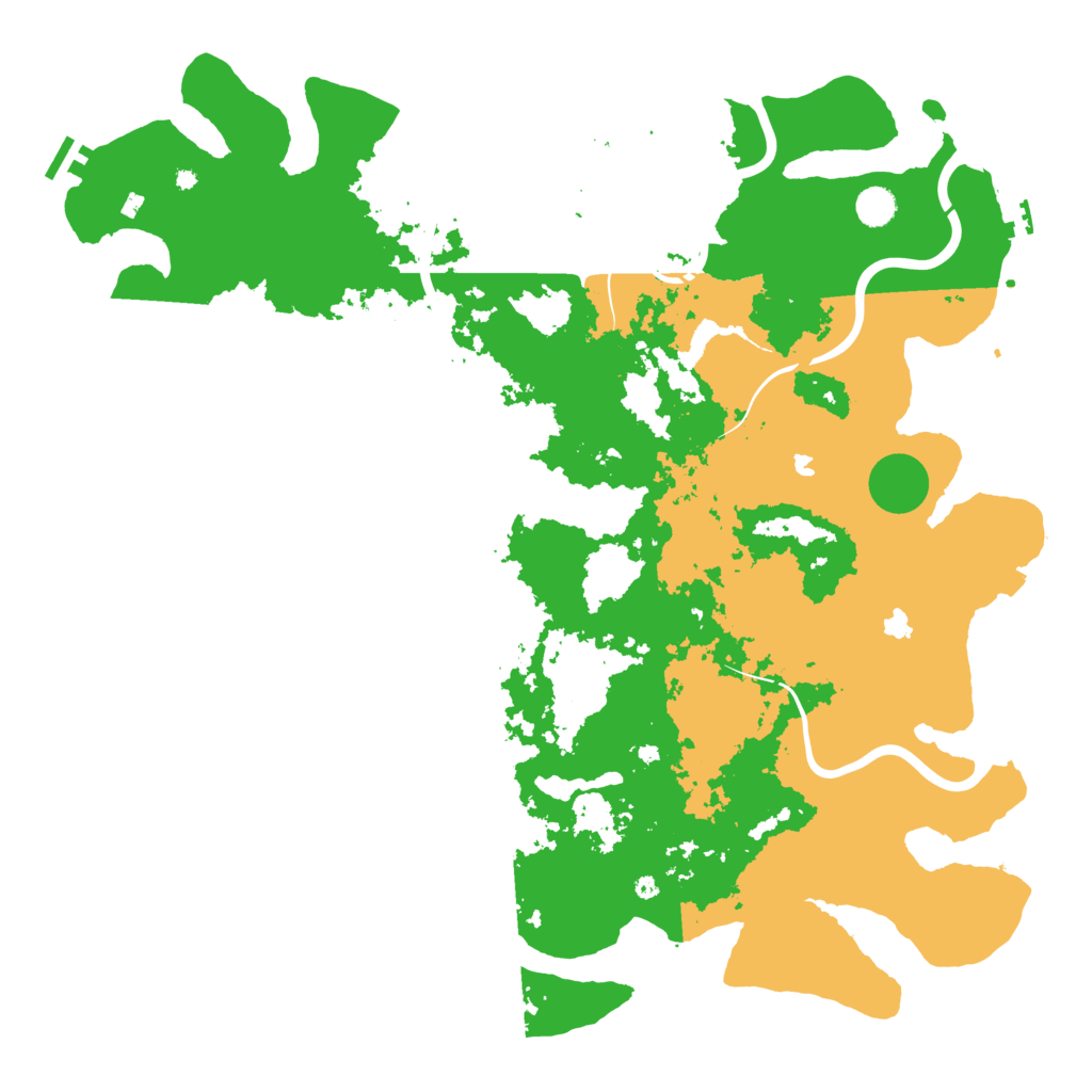 Biome Rust Map: Procedural Map, Size: 4800, Seed: 1277000217