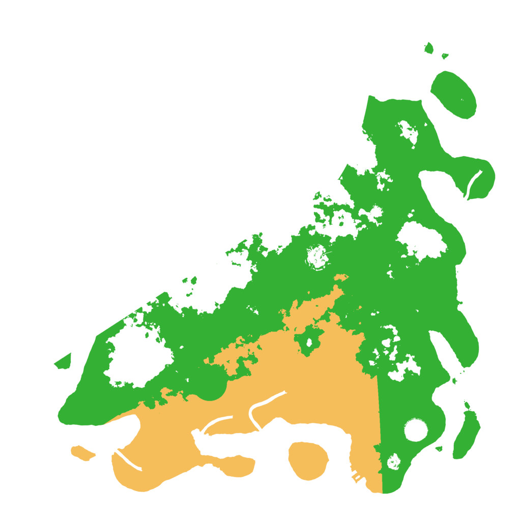 Biome Rust Map: Procedural Map, Size: 4000, Seed: 1545825030