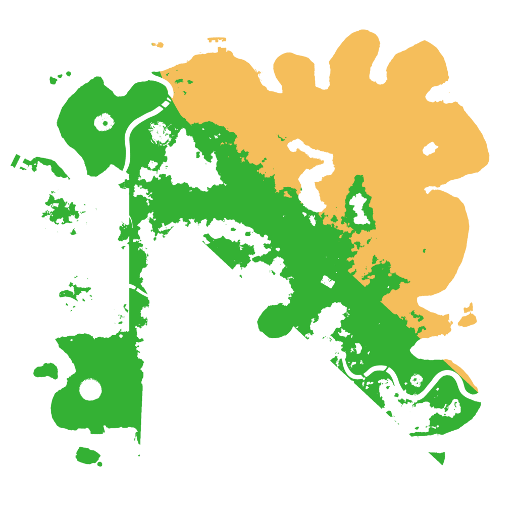 Biome Rust Map: Procedural Map, Size: 4250, Seed: 169346697