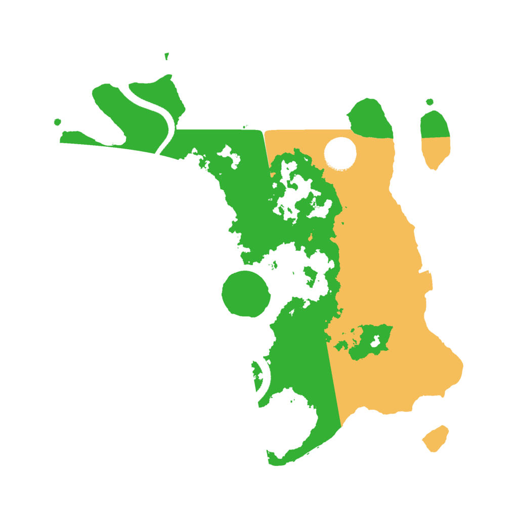 Biome Rust Map: Procedural Map, Size: 3000, Seed: 669413