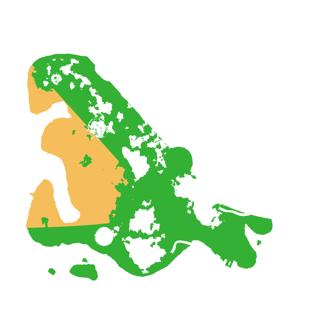 Biome Rust Map: Procedural Map, Size: 3000, Seed: 1399