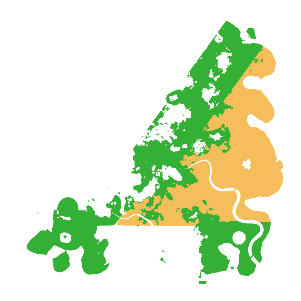 Biome Rust Map: Procedural Map, Size: 4000, Seed: 5777544