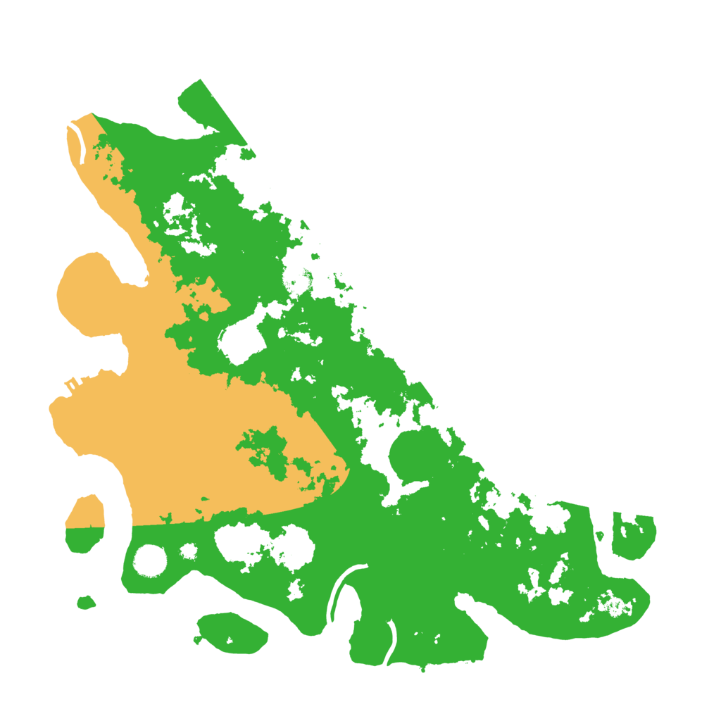 Biome Rust Map: Procedural Map, Size: 3900, Seed: 1965085764
