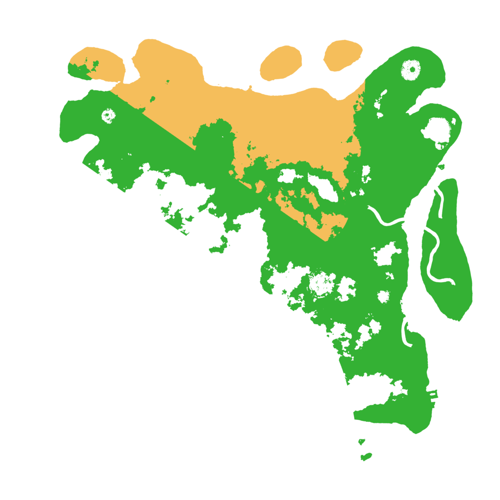 Biome Rust Map: Procedural Map, Size: 3750, Seed: 475346012