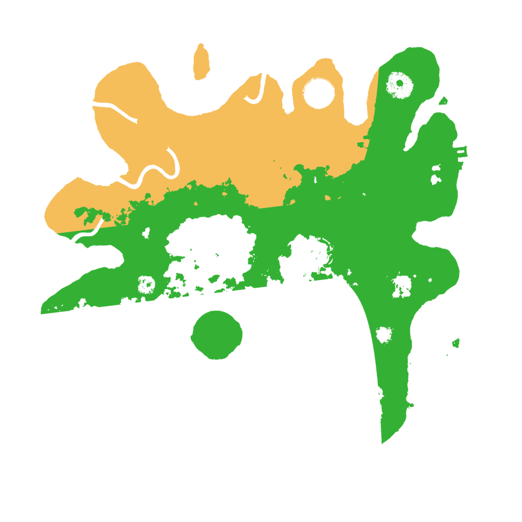 Biome Rust Map: Procedural Map, Size: 3000, Seed: 4133