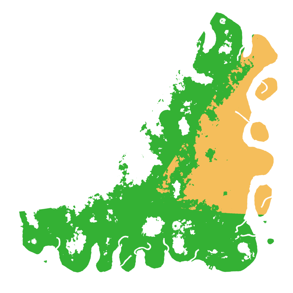 Biome Rust Map: Procedural Map, Size: 5000, Seed: 402028683