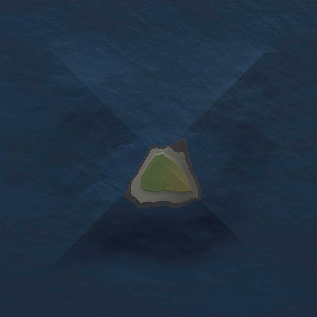 Rust Map: Barren, Size: 1000, Seed: 23412341, 2 Monuments