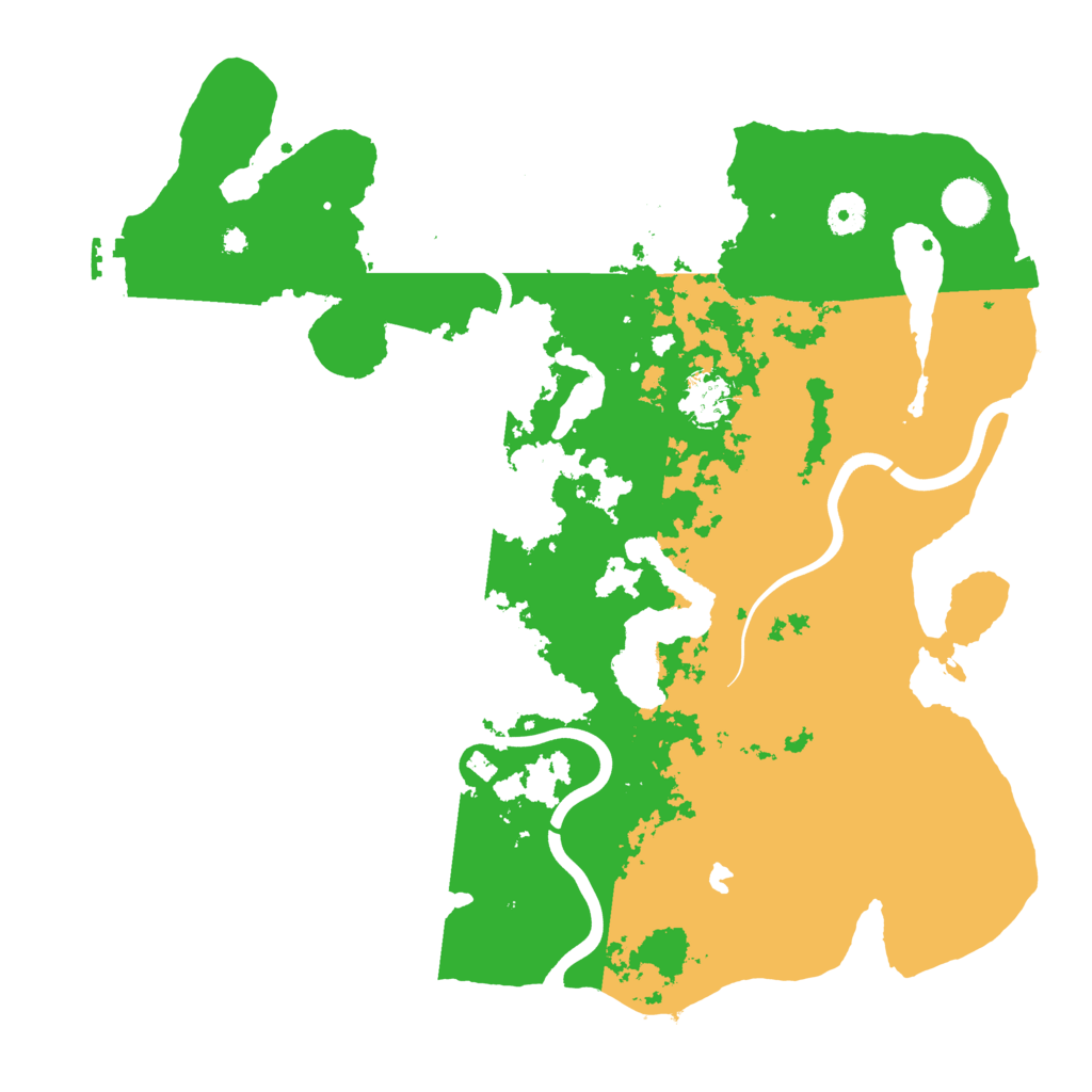Biome Rust Map: Procedural Map, Size: 4000, Seed: 316565