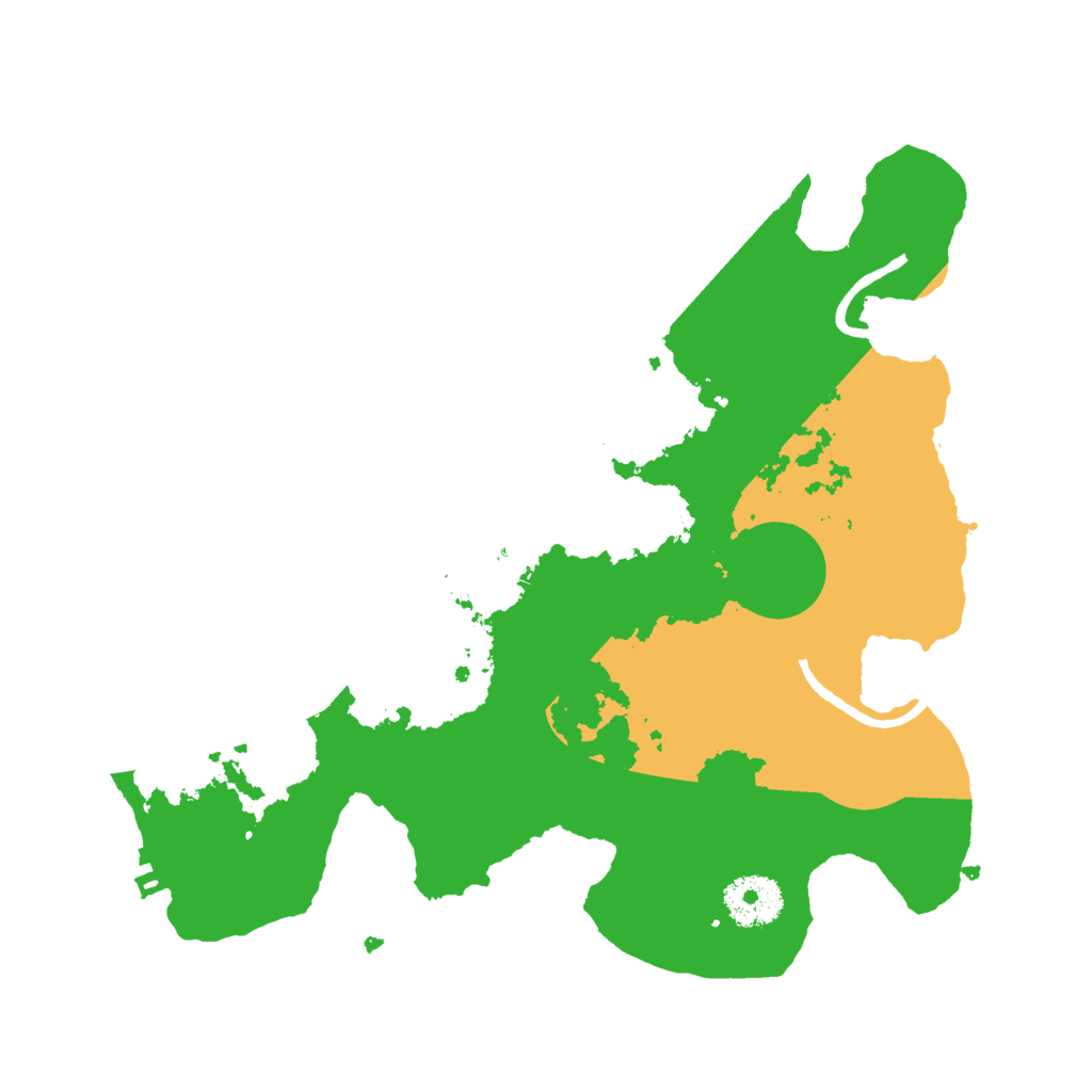 Biome Rust Map: Procedural Map, Size: 3000, Seed: 272489649