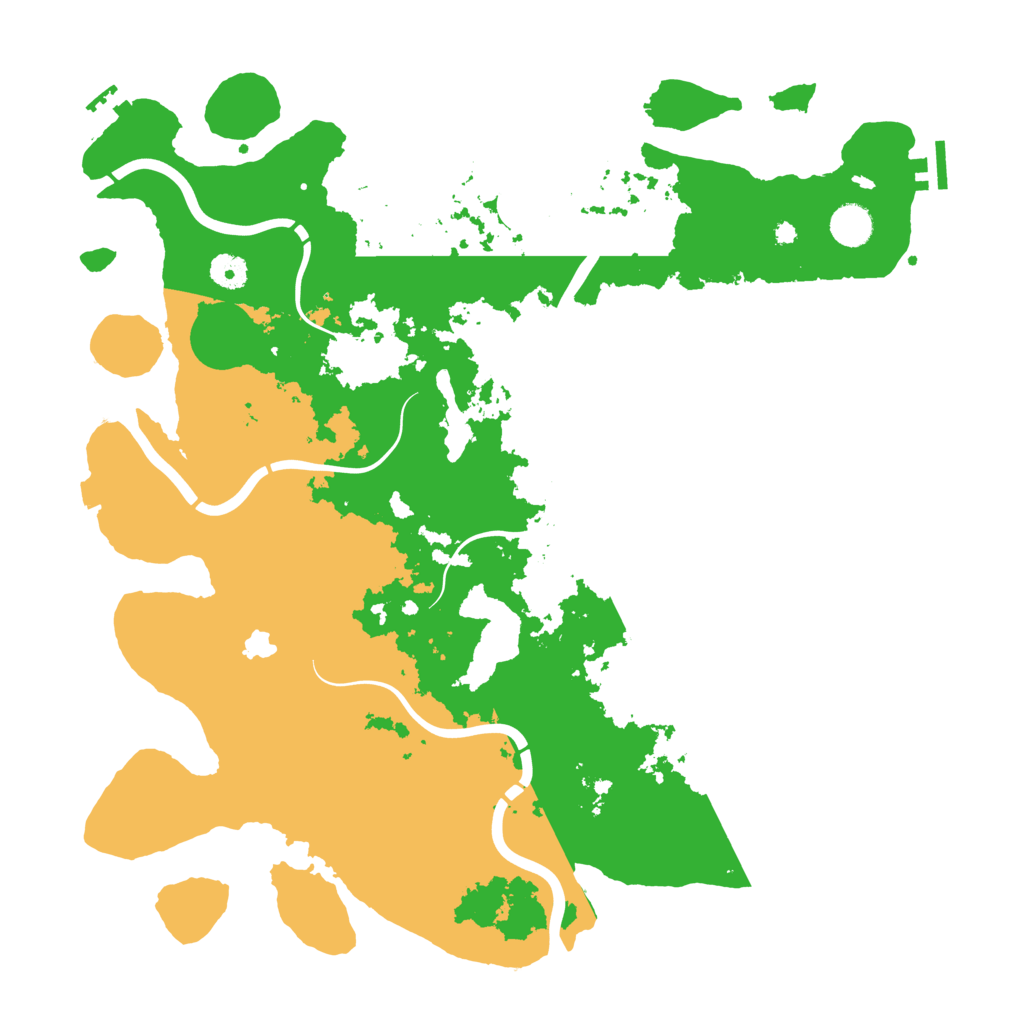 Biome Rust Map: Procedural Map, Size: 4250, Seed: 584553153