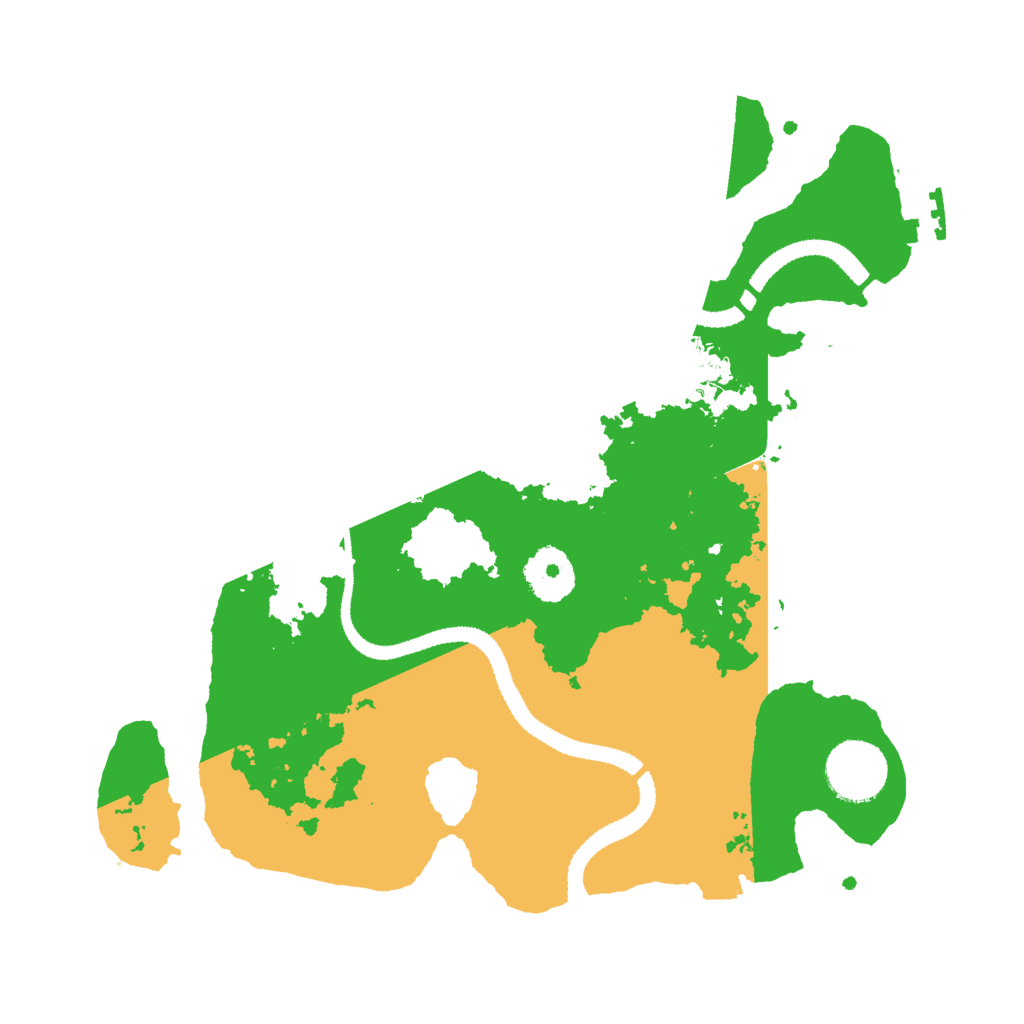 Biome Rust Map: Procedural Map, Size: 3000, Seed: 31875
