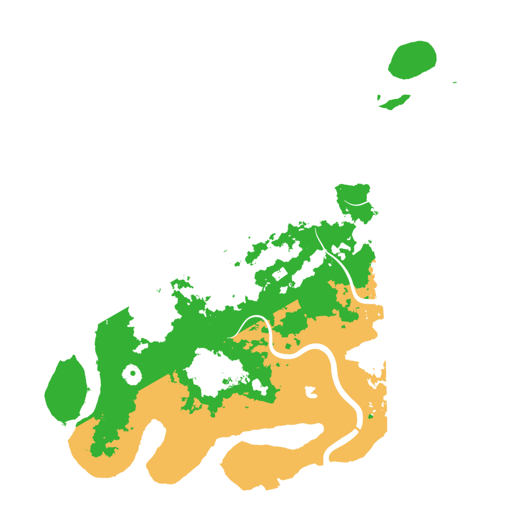 Biome Rust Map: Procedural Map, Size: 4000, Seed: 729205