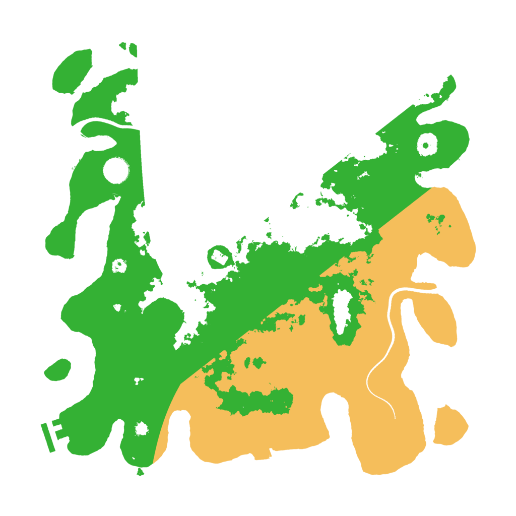 Biome Rust Map: Procedural Map, Size: 3500, Seed: 1620764727