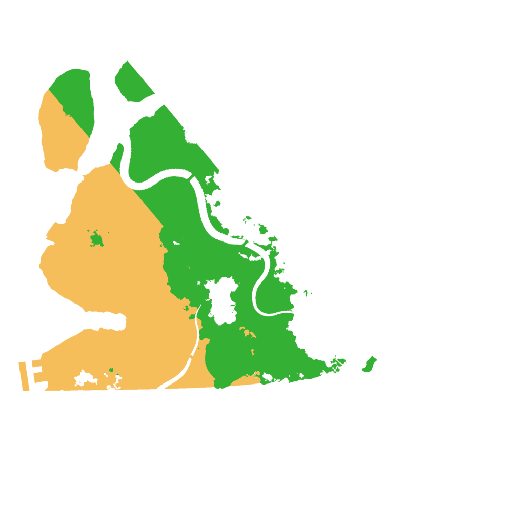 Biome Rust Map: Procedural Map, Size: 3125, Seed: 1234567890