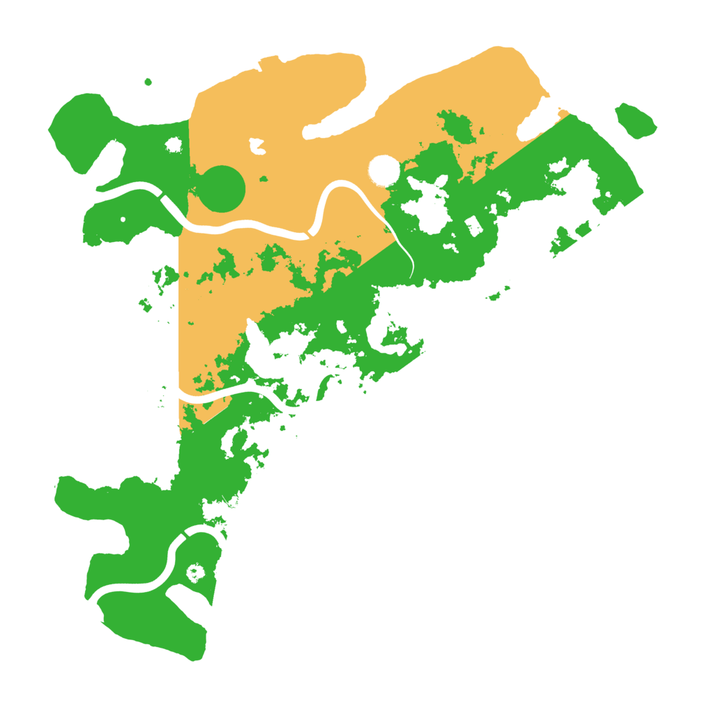 Biome Rust Map: Procedural Map, Size: 4000, Seed: 1060855616