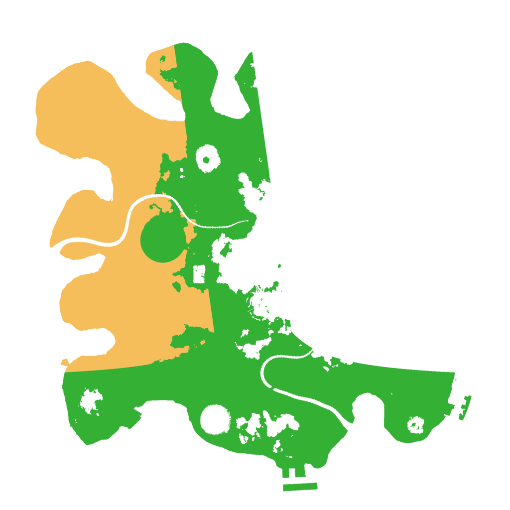 Biome Rust Map: Procedural Map, Size: 3000, Seed: 1768413827