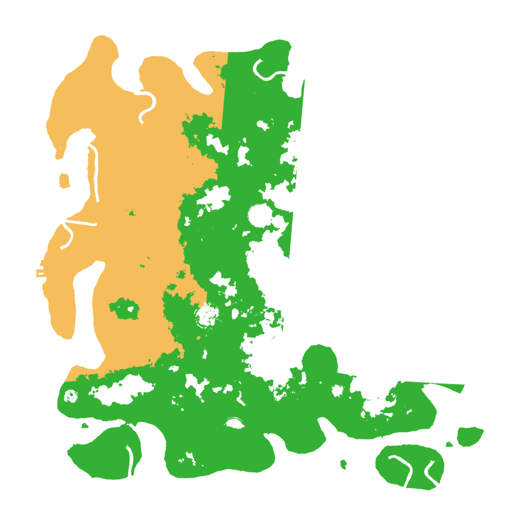 Biome Rust Map: Procedural Map, Size: 4000, Seed: 599662125