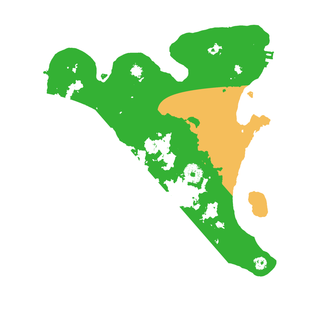 Biome Rust Map: Procedural Map, Size: 2500, Seed: 706075776